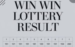 win win lottery result