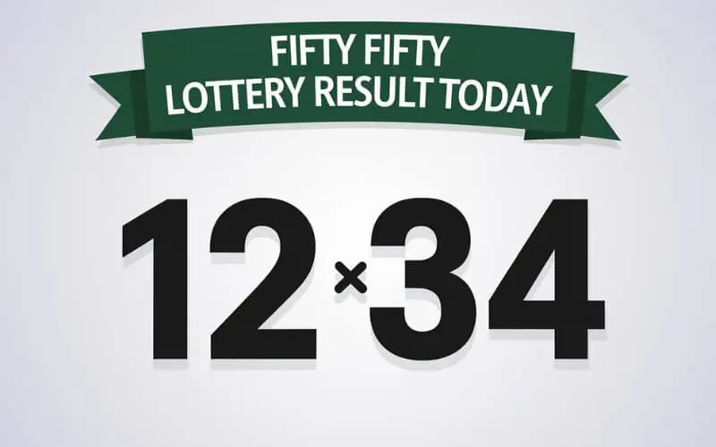 fifty fifty lottery result today