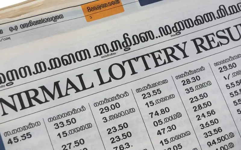 nirmal lottery result