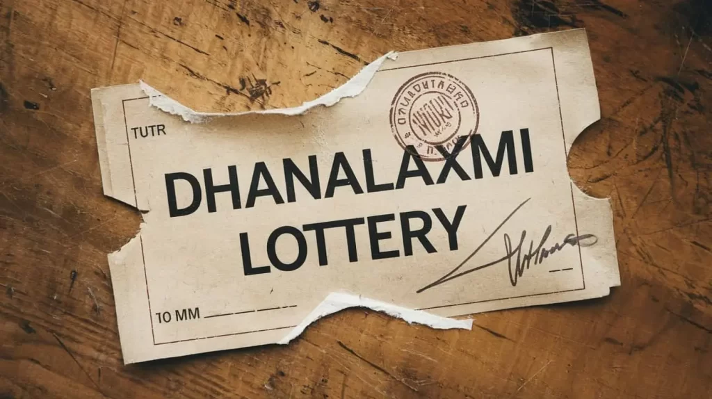 dhanlaxmi lottery