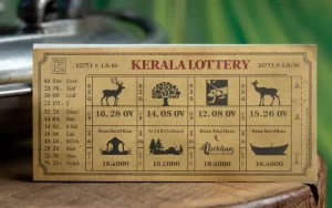 kerala lottery ticket