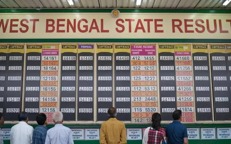 west bengal state lottery result today