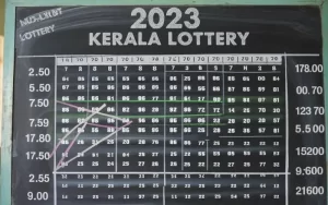 2023 kerala lottery chart