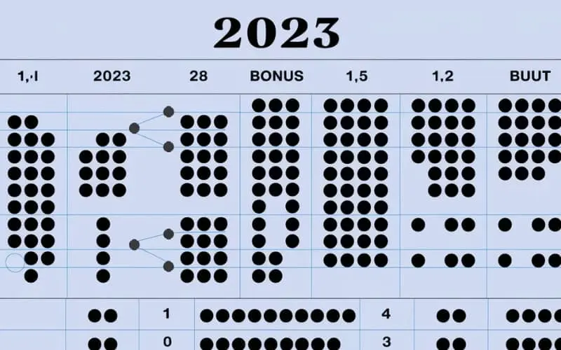 2023 kerala lottery chart