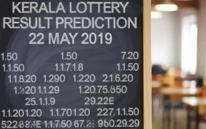 kerala lottery result prediction 22 may 2019